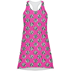 Zebra Print & Polka Dots Racerback Dress (Personalized)
