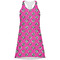 Zebra Print & Polka Dots Racerback Dress - Front
