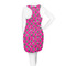 Zebra Print & Polka Dots Racerback Dress - On Model - Back