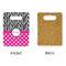 Zebra Print & Polka Dots Rectangle Trivet with Handle - APPROVAL