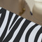 Zebra Print & Polka Dots Large Rope Tote - Close Up View