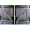 Zebra Print & Polka Dots Seat Belt Covers (Set of 2 - In the Car)