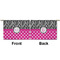 Zebra Print & Polka Dots Small Zipper Pouch Approval (Front and Back)