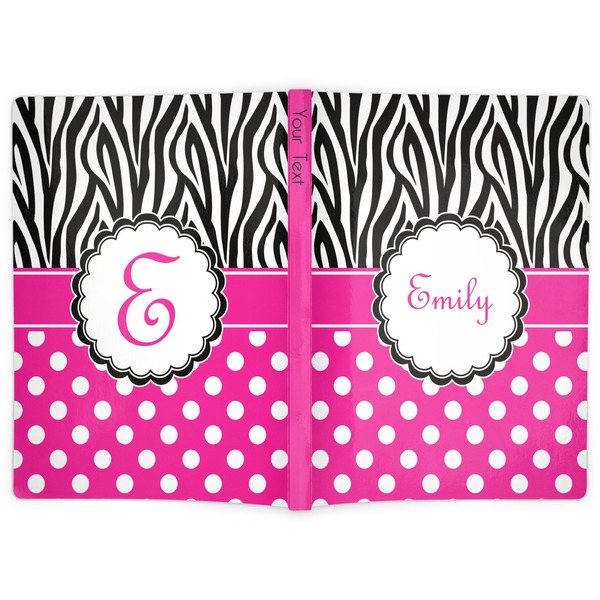 Zebra Print & Polka Dots Soft Cover Journal - Apvl