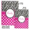 Zebra Print & Polka Dots Soft Cover Journal - Compare