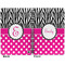 Zebra Print & Polka Dots Spiral Journal 7 x 10 - Apvl