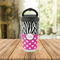 Zebra Print & Polka Dots Stainless Steel Travel Cup Lifestyle