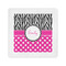Zebra Print & Polka Dots Cocktail Napkins (Personalized)