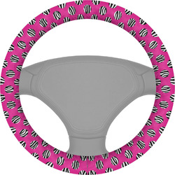Zebra Print & Polka Dots Steering Wheel Cover