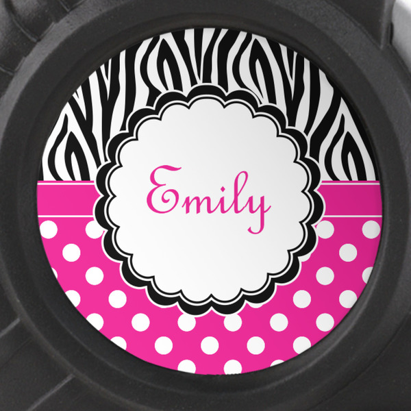 Zebra Print & Polka Dots Tape Measure - 25ft - detail