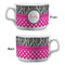 Zebra Print & Polka Dots Tea Cup - Single Apvl