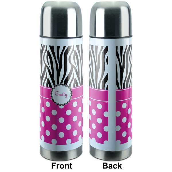 Zebra Print & Polka Dots Thermos - Apvl