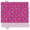 Zebra Print & Polka Dots Tissue Paper - Heavyweight - Medium - Front & Back
