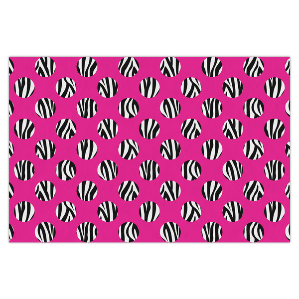 Custom Zebra Print & Polka Dots X-Large Tissue Papers Sheets - Heavyweight