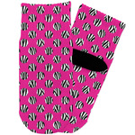 Zebra Print & Polka Dots Toddler Ankle Socks