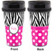 Zebra Print & Polka Dots Travel Mug Approval (Personalized)