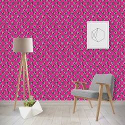 Zebra Print & Polka Dots Wallpaper & Surface Covering (Peel & Stick - Repositionable)