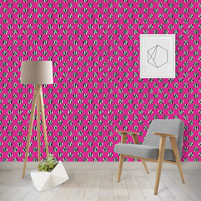 Zebra Print & Polka Dots Wallpaper & Surface Covering