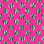 Zebra Print & Polka Dots Wallpaper & Surface Covering (Peel & Stick 24"x 24" Sample)