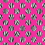 Zebra Print & Polka Dots Wallpaper & Surface Covering (Peel & Stick 24"x 24" Sample)