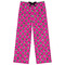 Zebra Print & Polka Dots Womens Pajama Pants - S
