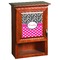 Zebra Print & Polka Dots Wooden Cabinet Decal (Medium)