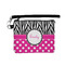 Zebra Print & Polka Dots Wristlet ID Cases - Front