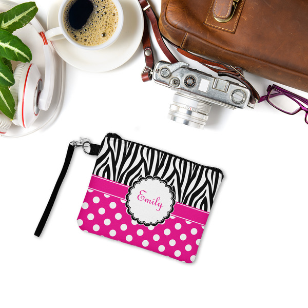 Zebra Print & Polka Dots Wristlet ID Cases - LIFESTYLE