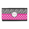 Zebra Print & Polka Dots Ladies Wallet  (Personalized Opt)