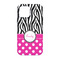 Zebra Print & Polka Dots iPhone 13 Pro Tough Case - Back
