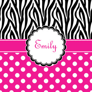 Zebra Print & Polka Dots