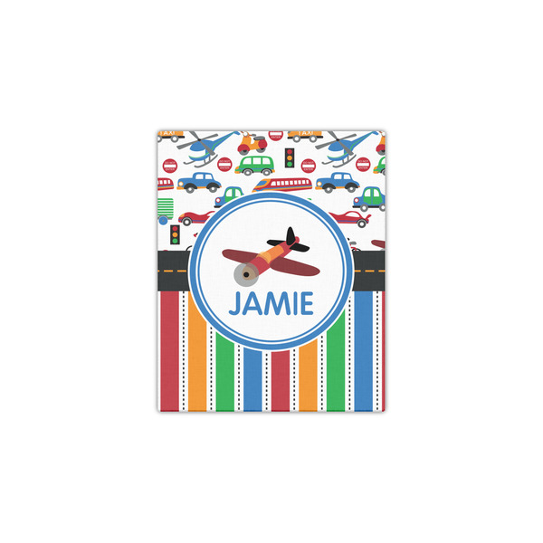 Transportation & Stripes 11x14 - Canvas Print - Front View