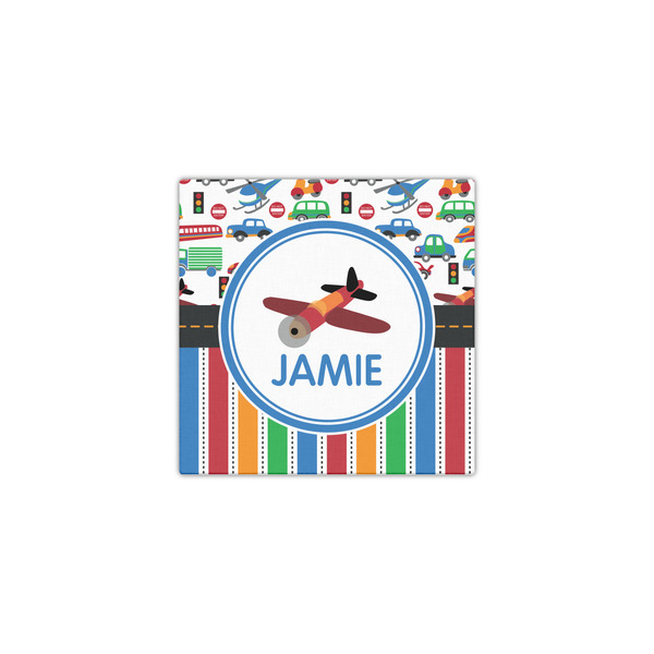 Transportation & Stripes 12x12 - Canvas Print - Front View