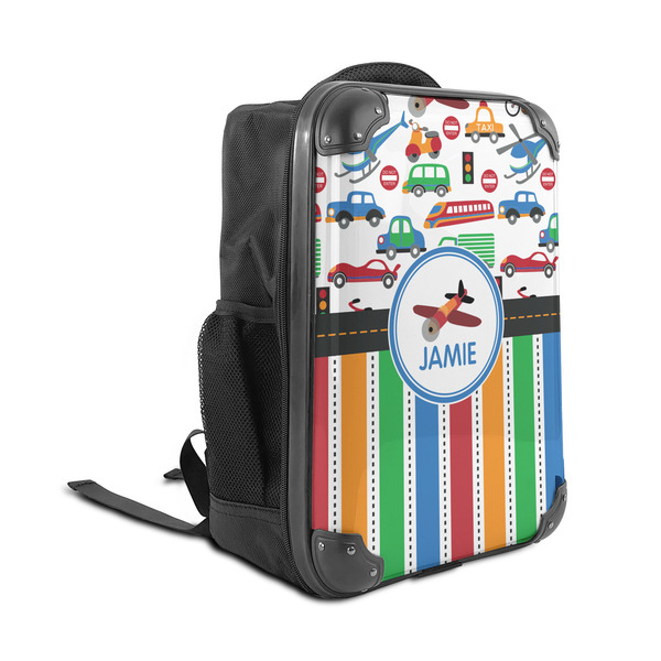 Transportation & Stripes 15" Backpack - ANGLE VIEW