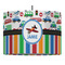 Transportation & Stripes Drum Pendant Lamp (Personalized)
