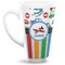 Transportation & Stripes 16 Oz Latte Mug - Front