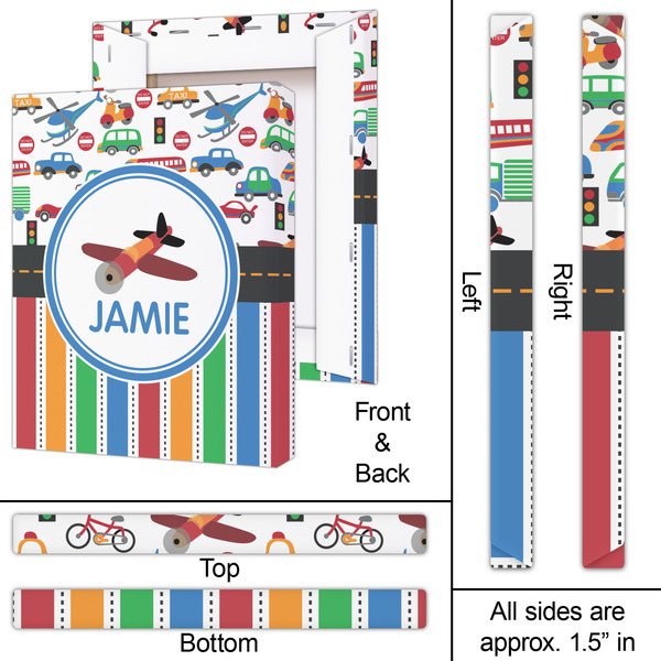 Transportation & Stripes 16x20 - Canvas Print - Approval