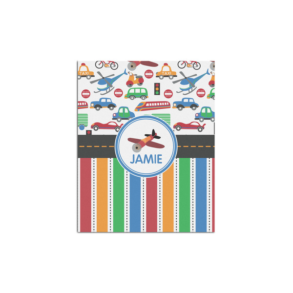 Custom Transportation & Stripes Posters - Matte - 16x20 (Personalized)