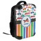 Transportation & Stripes 18" Hard Shell Backpacks - ANGLED VIEW