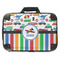 Transportation & Stripes 18" Laptop Briefcase - FRONT