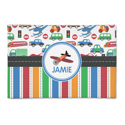 Transportation & Stripes 2' x 3' Indoor Area Rug (Personalized)
