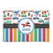 Transportation & Stripes 2' x 3' Indoor Area Rug (Personalized)