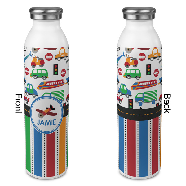 Transportation & Stripes 20oz Water Bottles - Full Print - Approval