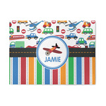 Transportation & Stripes Area Rug (Personalized)