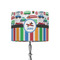 Transportation & Stripes 8" Drum Lamp Shade - Fabric (Personalized)