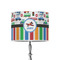 Transportation & Stripes 8" Drum Lamp Shade - Poly-film (Personalized)