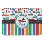 Transportation & Stripes Anti-Fatigue Kitchen Mat (Personalized)