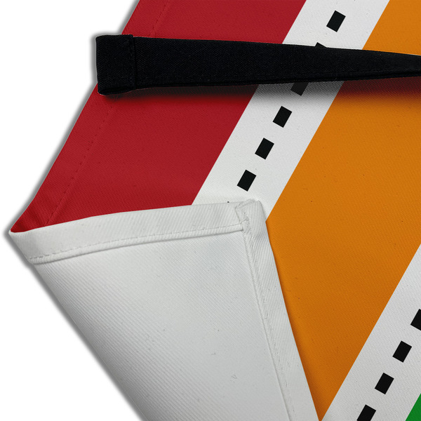 Transportation & Stripes Apron - (Detail)