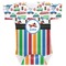 Transportation & Stripes Baby Bodysuit (Personalized)