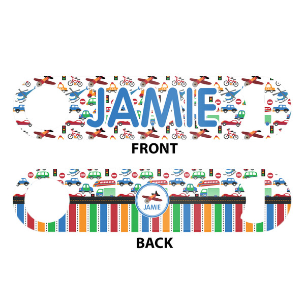 Transportation & Stripes Bar Bottle Opener - White - Approval